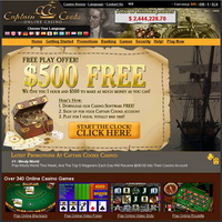 Captain Cooks Casino site