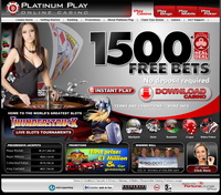 Platinum Play Casino site